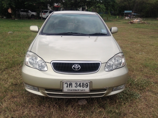 corolla altis1.8e รถบ้านสภาพดีNGVประหยัดสุดๆผู้หญิงใช้