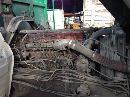 ขายรถบรรทุก22ล้อISUZUล้อกกี้240F TURBOพ่วงแม่ลูกดัมพ์ แม่ยาว 6.10 เมตร. ลูกยาว 6.50  เมตร อู่ซุ่นชัย แม่กระบะเหล็ก ลูกอลูมิเนียม คอกเกษตร เครื่องยนต์ 6SD TURBO 320แรง.