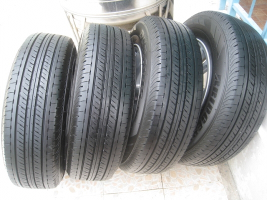 ขายล้อแม็ก All new Isuzu d-max 16"x6.5" et41 6รู139 + ยาง  ปี 12 สนใจติดต่อ เล็กคลองสาม (081-3747940)