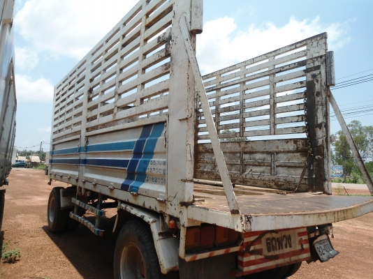 ขายด่วนลูกพ่วงไม่ดั้มสองเพลา พนัสสภาพพร้อมใช้เลย มีสัญญาซื้อขายราคาถูกรีบจอง 0843923995 0811838154