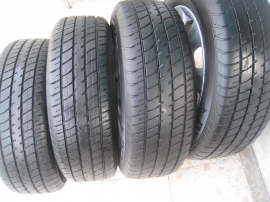 ขายล้อแม็ก Toyota yaris 15"x5.5" et 45 4รู100 +ยางปี4712  (081-3747940)