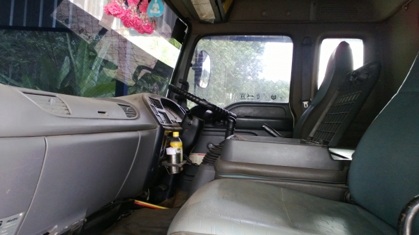 ชายดาวน์...ISUZUยูโร2 FXZ23 270แรง ดั้ม รถบรรทุกน้ำยางสด...