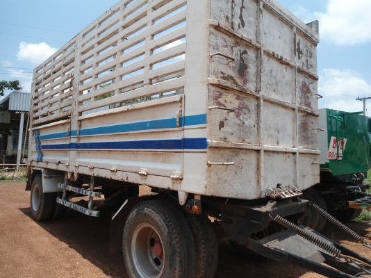 ขายด่วนลูกพ่วงไม่ดั้มสองเพลา พนัสสภาพพร้อมใช้เลยรีบจอง 0843923995 0811838154