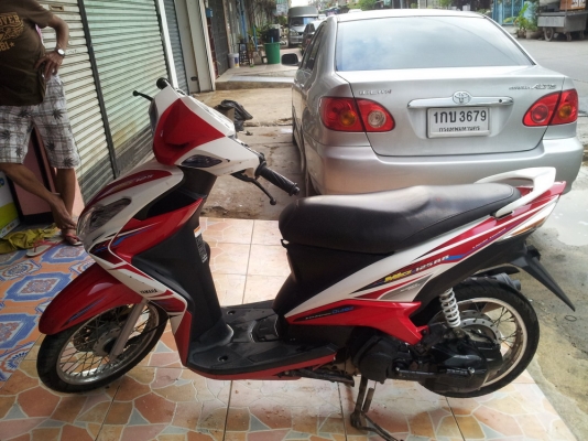 YAMAHA MIO125 ปี2012 มือเดียวป่ายแดง ไมค์5000 ราคา งดต่อรองคับ