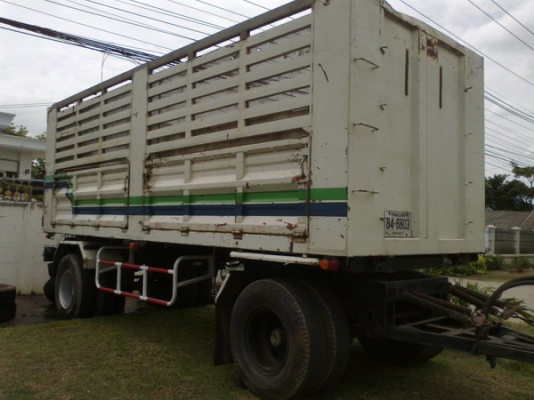 ขายลูกพ่วงดั้มกระบะเหล็ก 6.40เมตร เกษตรใช้งานได้เลย