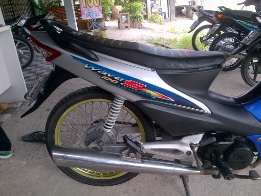 ขาย!เวฟ100 ยูบ๊อก ปี49 รถเครื่องเดิมแน่นๆ  พร้อมใช้ ทะเบียน+เอกสารโอน ภาษีไม่หมด