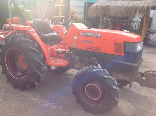 ปัญญาแทรคเตอร์มาแล้ว...จัดมาให้ครับ คูโบต้า L3408 พร้อม โรตาลี่ตราช้าง