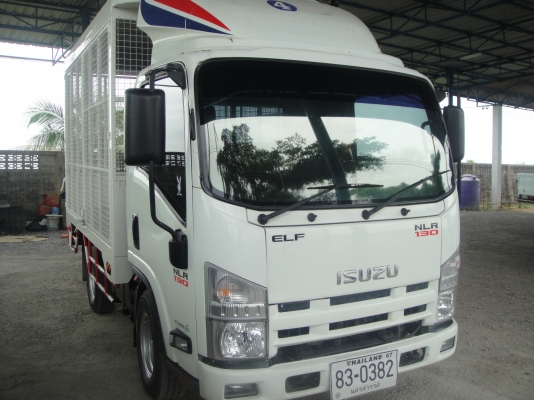 ISUZU NLR 130 แรง พร้อมกะบะคอก พร้อมใช้งาน