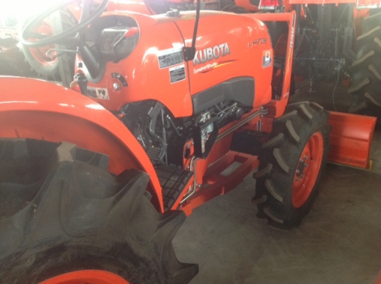 มาแล้ว KUBOTA L4708   MAX   คุณภาพเยี่ยม พร้อมใบมีดติดตัวรถ