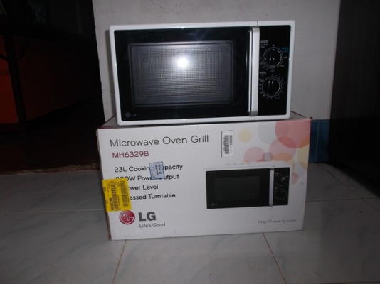 ขายไมโครเวฟ LG  2 ระบบ