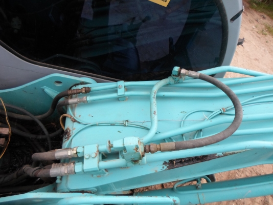 แบคโฮ KOBELCO SK 200 MARK 5 SUPPER ไฟฟ้าเต็ม มีระบบหัวเจาะ เอกสารเล่มทะเบียน