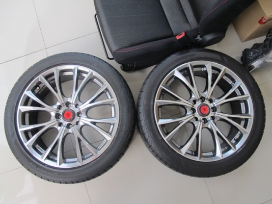 ขายล้อพร้อมยาง 17 1 คู่ LENSO SAMURAI