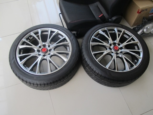 ขายล้อพร้อมยาง 17 1 คู่ LENSO SAMURAI