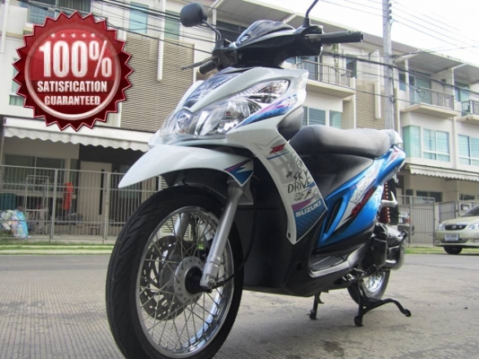 (ขายแล้วค่ะ) 9 เดือน.. Suzuki Skydrive  หัวฉีด ลายใหม่ เดิมดี ไม่มีบิวด์