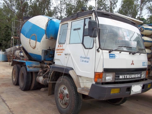 ขาย รถโม่ปูน โม่ตรง 6 คิว มิตซู / เบรกใหญ่ ( ขาย 2 คัน ถูกๆ! )