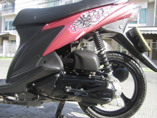 (ขายแล้วค่ะ) 8 เดือน  Suzuki  Nex  หัวฉีด แม็กซ์ สีสดใสน่ารัก เดิมแท้ดี ไม่มีบิวด์