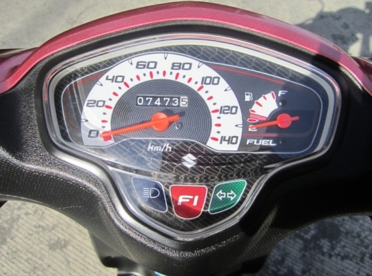 (ขายแล้วค่ะ) 8 เดือน  Suzuki  Nex  หัวฉีด แม็กซ์ สีสดใสน่ารัก เดิมแท้ดี ไม่มีบิวด์