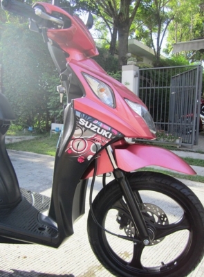 (ขายแล้วค่ะ) 8 เดือน  Suzuki  Nex  หัวฉีด แม็กซ์ สีสดใสน่ารัก เดิมแท้ดี ไม่มีบิวด์