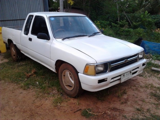 ***ขายแล้วครับขอบคุณ Truck2hand ขาย กระบะแค็ป ราคาเบาๆ TOYOTA HILUX MIGHTY-X 2.5 X-TRA CAB YN90 ปี37/94 วางเครื่อง2L ดีเซล2.5 (ใบคุมยังไม่ลงเล่ม) เครื่องแรง ไม่หลวม ช่วงล่างแน่นคัสซีสวยไม่ผุไม่ดาม กระบะวางใหม่ โป่งหลัง หัวเก๋งดีไม่ผุ ภายในดีคอนโซลครบ พ.พา