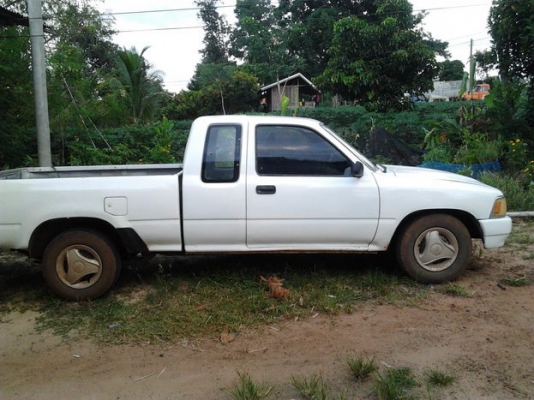 ***ขายแล้วครับขอบคุณ Truck2hand ขาย กระบะแค็ป ราคาเบาๆ TOYOTA HILUX MIGHTY-X 2.5 X-TRA CAB YN90 ปี37/94 วางเครื่อง2L ดีเซล2.5 (ใบคุมยังไม่ลงเล่ม) เครื่องแรง ไม่หลวม ช่วงล่างแน่นคัสซีสวยไม่ผุไม่ดาม กระบะวางใหม่ โป่งหลัง หัวเก๋งดีไม่ผุ ภายในดีคอนโซลครบ พ.พา