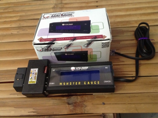 ขาย MONSTER GAUGE ของ ECU-SHOP ใหม่ๆยังไม่เคยใช้
