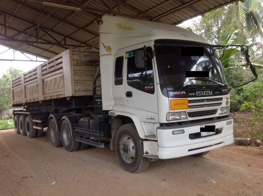 ขายรถ10ล้อหัวลากISUZU270พร้อมหางดั้ม3เพรา ขายรถ10ล้อหัวลากISUZU270พร้อมหางดั้ม3เพรา