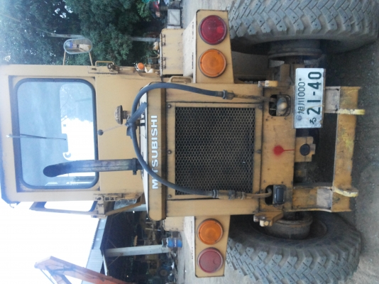ขายรถตัก LOADER MITSUBISHI รุ่น WS3 ขายรถตัก LOADER MITSUBISHI รุ่น WS3