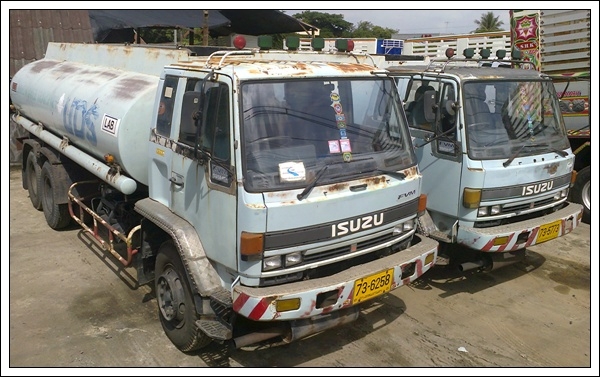 ขาย ISUZU FVM 195 เพลาเดียว แทงค์สเตนเลส