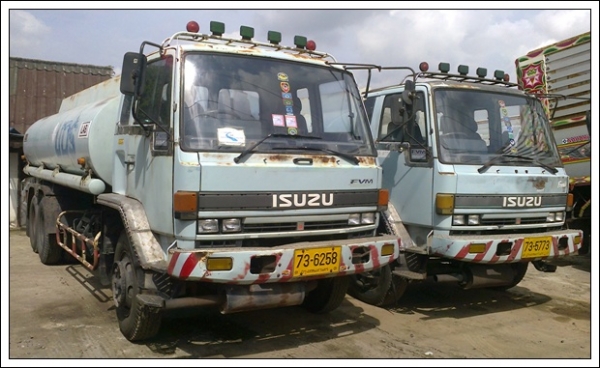 ขาย ISUZU FVM 195 เพลาเดียว แทงค์สเตนเลส