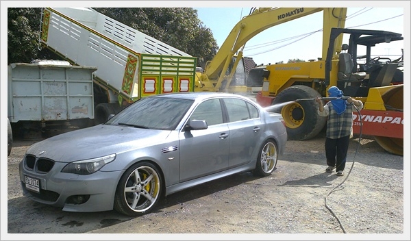 BMW ซีรี่ย์ 5 ชุดเเต่ง M5 รอบคัน เบรค brembo  แม็กซ์ 20 &quot;