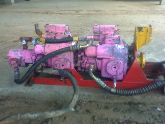 ขายปั้มไฮดรอลิคไดกิ้นpv22แฝด