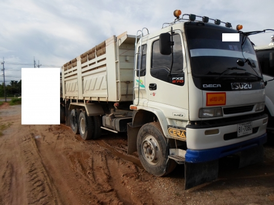 ขายสิบล้อ เดก้า 270 แม่ลูก ยูโร  1 ปี 45 ดั้มสามมิตร ทำสีหัวขาว ยูโร 2