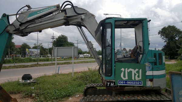 ขายรถแบคโฮ KOMUTSU PC75UU เก่า-นอก ญี่ปุ่นแท้ๆ รถ 2000 ช.ม