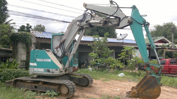 ขายรถแบคโฮ KOMUTSU PC75UU เก่า-นอก ญี่ปุ่นแท้ๆ รถ 2000 ช.ม ขายรถแบคโฮ KOMUTSU PC75UU เก่า-นอก ญี่ปุ่นแท้ๆ รถ 2000 ช.ม
