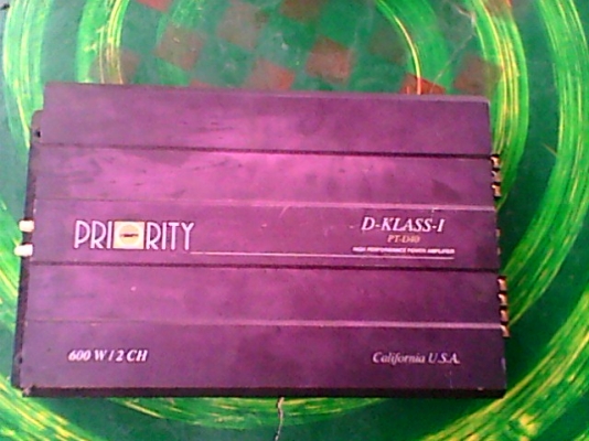 ขาย POWER AMP PRIORITY 600W-2CH