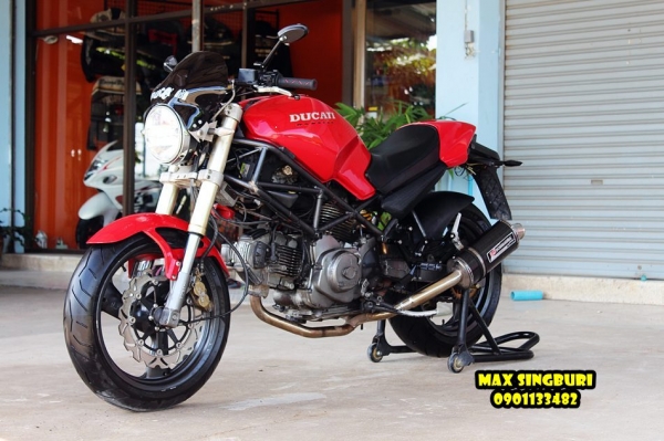 แม็กสิงห์บุรี//DUCATI MONSTER M400 ปี98 สภาพดี ของแต่ง เพียบ 79000 ด่วนๆ