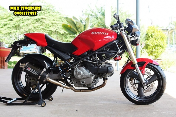 แม็กสิงห์บุรี//DUCATI MONSTER M400 ปี98 สภาพดี ของแต่ง เพียบ 79000 ด่วนๆ