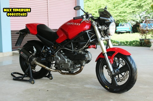 แม็กสิงห์บุรี//DUCATI MONSTER M400 ปี98 สภาพดี ของแต่ง เพียบ 79000 ด่วนๆ