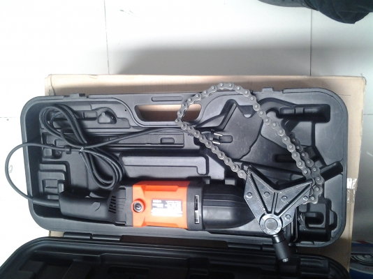 pipe saw เลื่อยตัดท่อ เครื่องเลื่อยไฟฟ้า-ปากกาโซ่ 2 in1 reciprocating saw rs26 agp