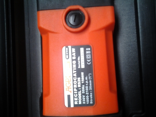 pipe saw เลื่อยตัดท่อ เครื่องเลื่อยไฟฟ้า-ปากกาโซ่ 2 in1 reciprocating saw rs26 agp