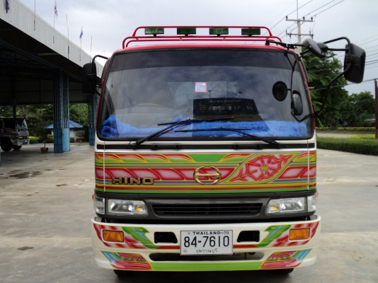 ขายฮีโน่10ล้อเล็กบรรทุกรถเกี่ยว(คันที่1)