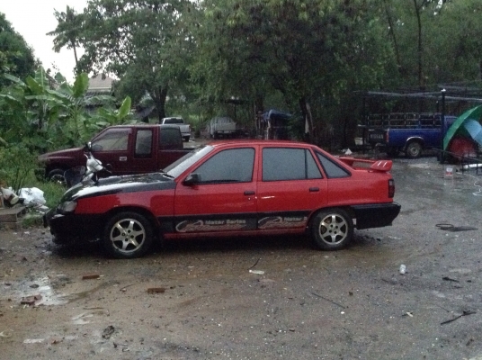 เครื่องแน่นๆ ปี 94 แดวูแฟนตาเซีย. สีแดงสวยๆ สีเดิมจากโรงงาน เอาไปใช้เลย