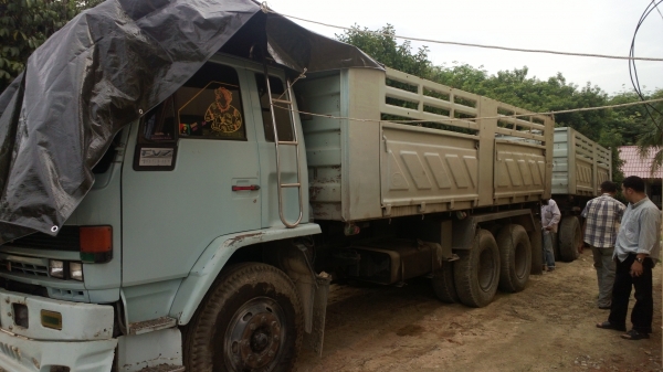 แม่-ลูก ดั้ม ISUZU FVZ32MZP R ร็อค195แรง นางฟ้าแท้และหางพ่วง2คานสามมิตร..