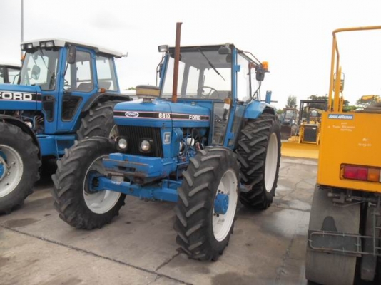 FORD 6610 4WD ,เกียร์ทอร์ก,เสื้อลาย,เทอร์โบ ราคาถูก นำเข้าจากประเทศอังกฤษ ยังไม่ได้ใช้งานในไทย เอกสารครบพร้อมโอน โทร.089-6222190