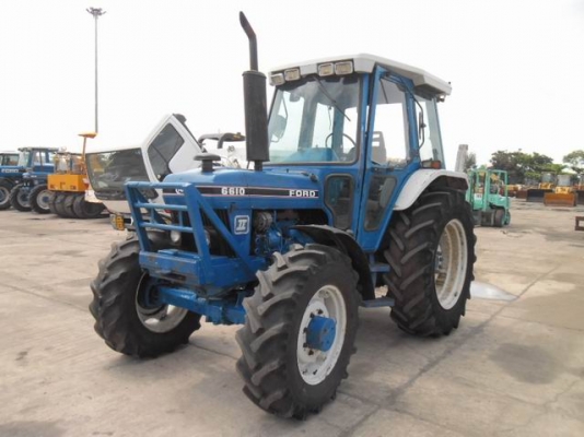 FORD 6610 4WD ,เกียร์ทอร์ก,เสื้อลาย,เทอร์โบ ราคาถูก นำเข้าจากประเทศอังกฤษ ยังไม่ได้ใช้งานในไทย เอกสารครบพร้อมโอน โทร.089-6222190
