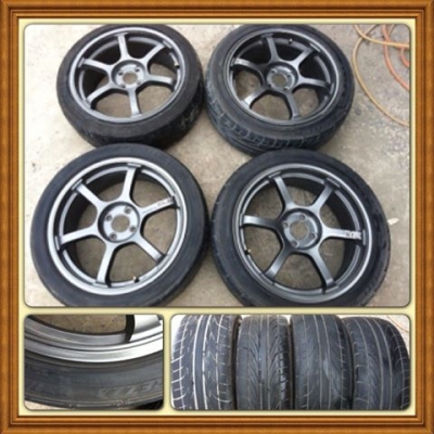 ขายยางปี 12 Michelin 195-65-15 4 เส้น ราคา 4800 ดอกเยอะ ใช้งานได้อีกนาน