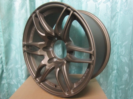 ขายล้อแม็กใหม่ ขอบ 17 สำหรับใส่รถกระบะ หน้า 8 หลัง 9 สีน้ำตาลไหม้
