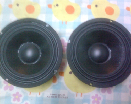 ลำโพงเสียงกลาง 6.5 นิ้ว1คู่ ลำโพงเสียงกลาง 6.5 นิ้ว1คู่