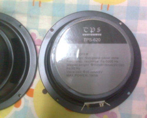 ลำโพงเสียงกลาง 6.5 นิ้ว1คู่ ลำโพงเสียงกลาง 6.5 นิ้ว1คู่