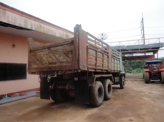 ขายรถบรรทุก 10ล้อดั้มพ์ 2เพลา ISUZU ROCKY 240แรงม้า นางฟ้าแท้